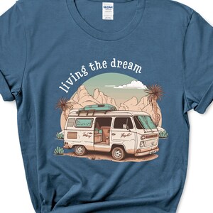 Volkswagen The Original Classic Camper Men's T-shirt Black