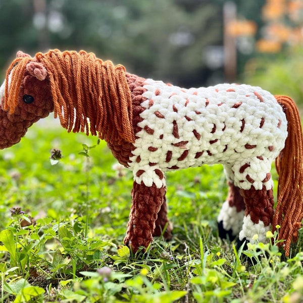 Custom Horse Crochet Plushie