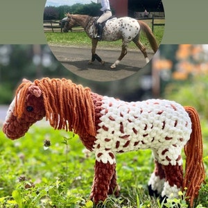 Custom Horse Crochet Plushie