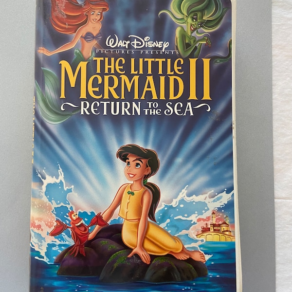 The Little Mermaid II (2): Return to the Sea VHS, Walt Disney