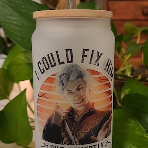 Astarion - I Could Fix Him - Baldur&#39;s Gate Glass Cup