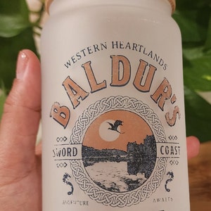 Baldur's Gate - Dungeons and Dragons - Custom Tumbler