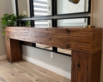 Three Beam Console Table