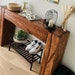 Modern Rustic Console Table - Etsy