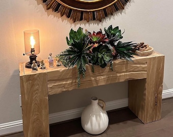 UBUD White Oak Console 12.75” depth