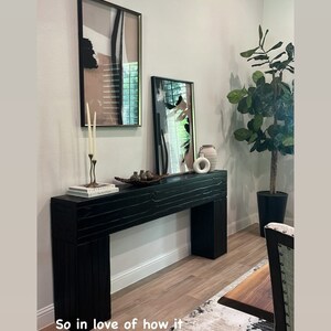 Three Beam Console Table - Etsy