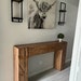 Modern Rustic Console Table - Etsy