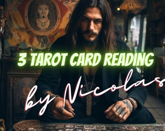 Same Hour  Three Card Reading, Emergency Reading, General Reading, 3 Questions Reading, Medium Reading by Nicolas Galanis