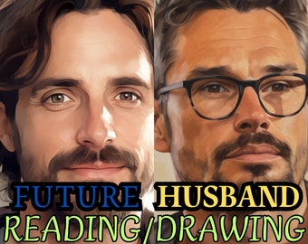 Future Husband Reading, Future Husband Drawing, Psychic Love Reading, Future Partner Description, Future Husband Boyfriend Detail,