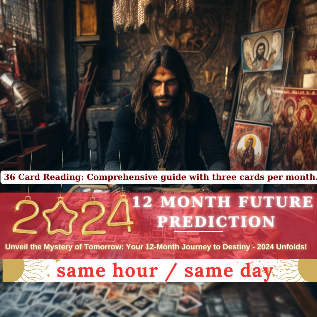 2025 Future Predictions, 12month Psychic Reading, Future Reading