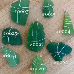Green Seaglass Pendant