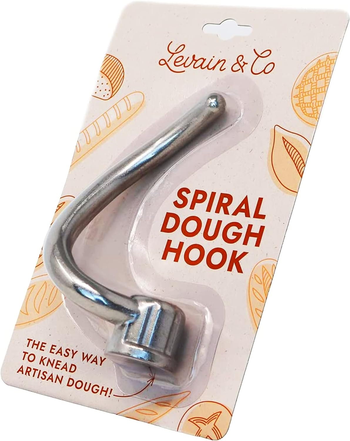 Spiral Dough Hook Accessories For Kitchenaid Stand Mixer, Aikeec