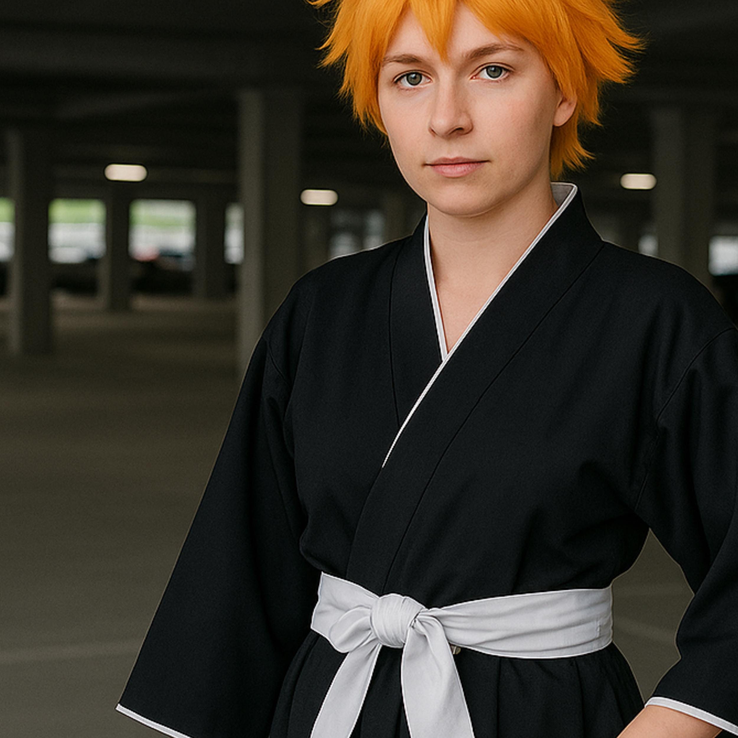 Cosplay Kimono Costume – Traditional Warrior Outfit for Anime Events and Cosplay Gatherings
