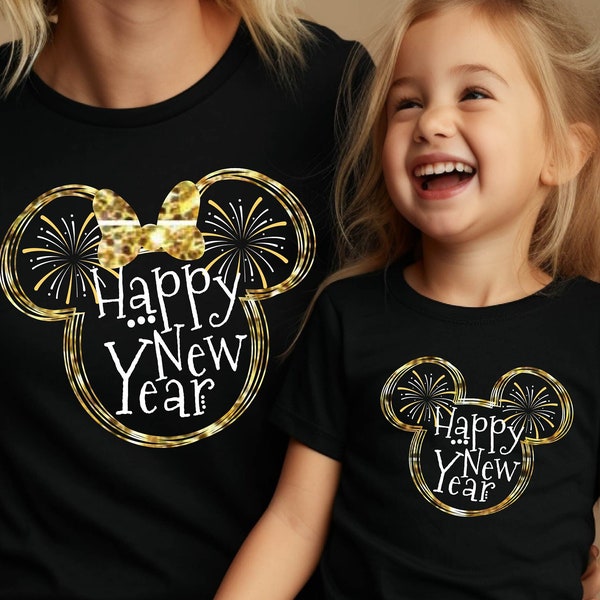 Mickey New Year Shirt,Disney New Year Shirt,Minnie New Year Shirt,New Year 2024,New Year Crew,Disney Girls Trip,Disney Family Shirt,New Year