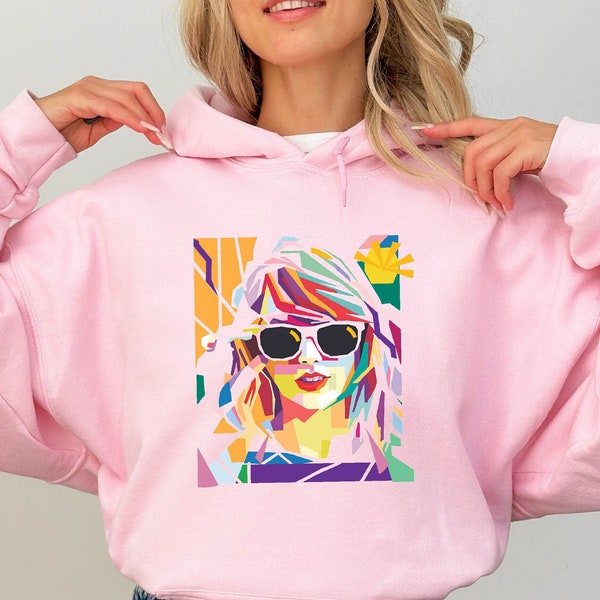 Taylor Swift Mosaic Sweatshirt,Cute Taylor Swift Fans ,Swiftie Fandom,Eras Tour Shirt,Swiftie Bowl Game,Team Taylor Swift,Swiftie 1989 Shirt