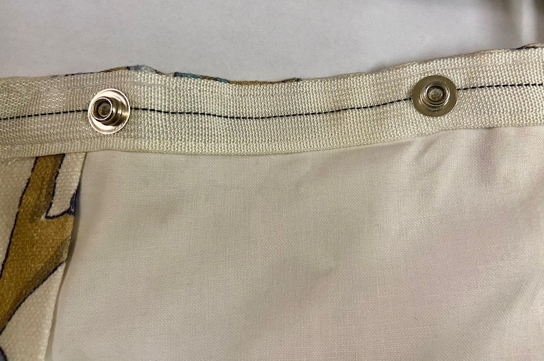 Ripplefold Snap Tape for Ripplefold Curtains Fitting Onto Ripplefold ...
