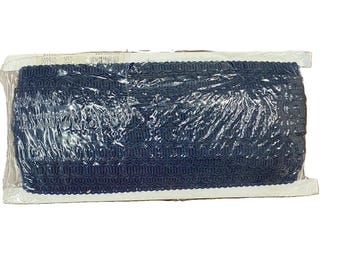 Conso 9940 Scroll Gimp 1/2 for Upholstery or Drapery Color Dark Navy Blue M52 (36yd bolt)
