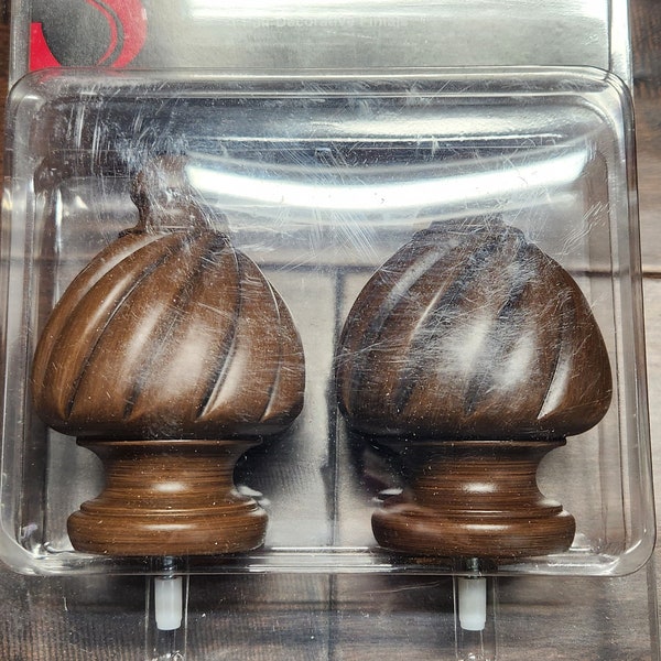 Drapery Rod Finials - Etsy