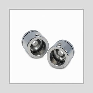 Pair (set of 2 pcs.) of Cafe Curtain Rod Inside Mount Bracket for 1/2" Diameter Curtain Drapery Rods