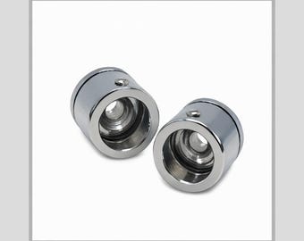 1/2" Cafe Collection Inside Mount Bracket (set of 2 pcs.) for 1/2" Diameter Curtain or Cabinet Drapery Rods