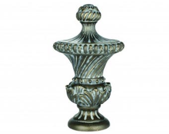 Our 1" aVenice Venetian Finial fit our 1"Dia. Round Metal Rod