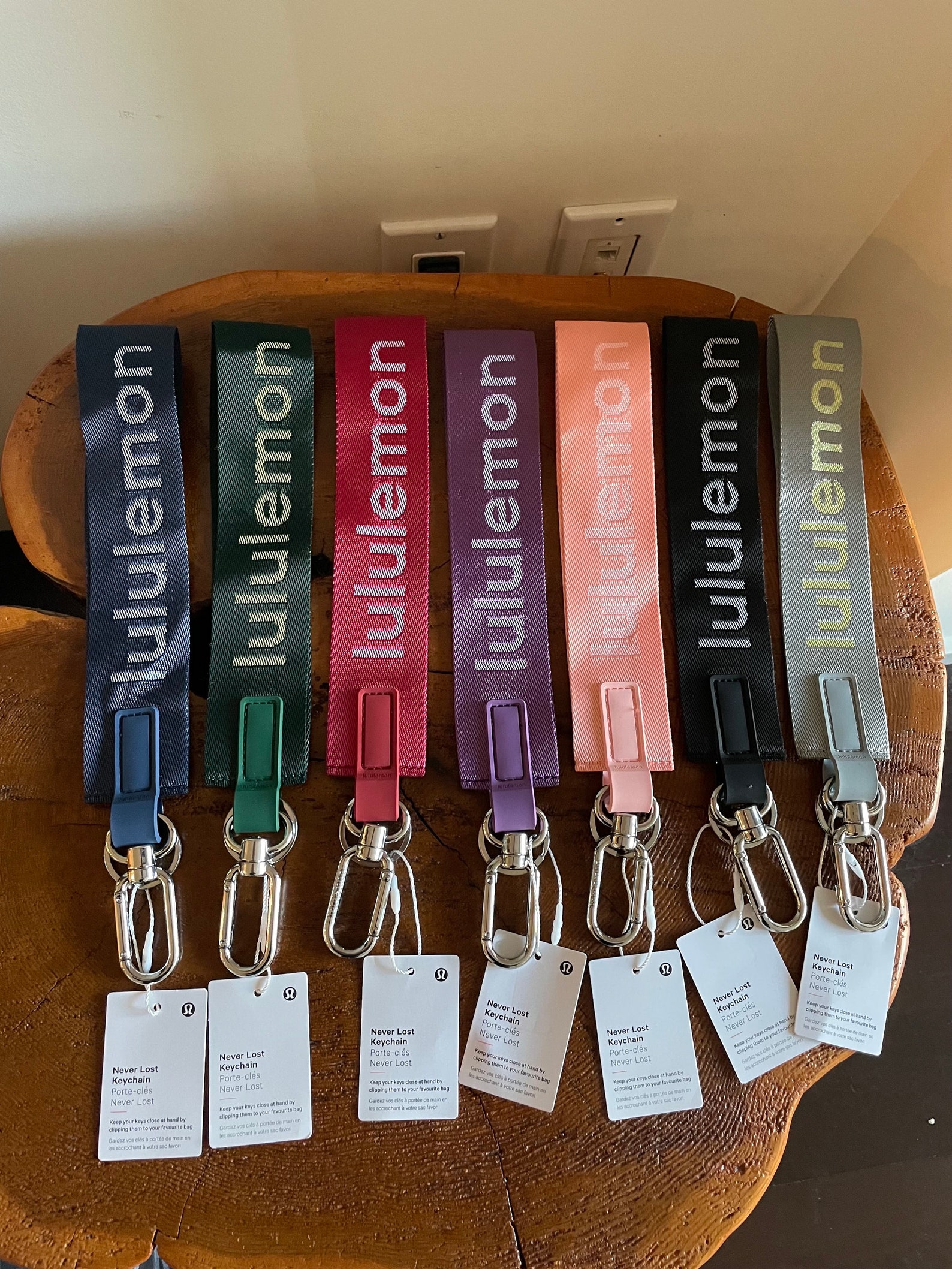 Lululemon Never Lost Key Chain Etsy