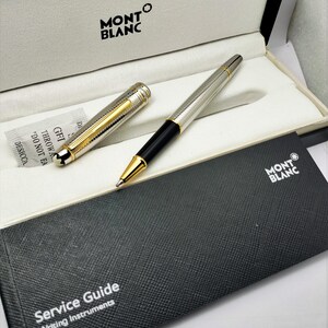 Montblanc Star walker Black Ink Stainless Steel Roller Ball Pen
