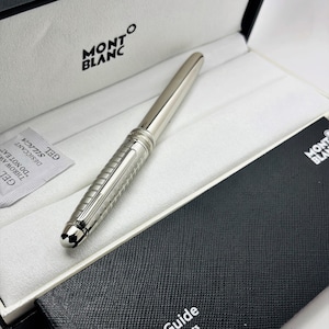 Montblanc Star walker Blue Ink Stainless Steel Roller Ball Pen