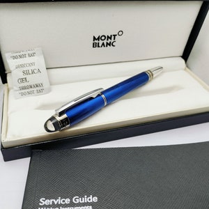 Montblanc Star walker Black Ink Stainless Steel Roller Ball Pen