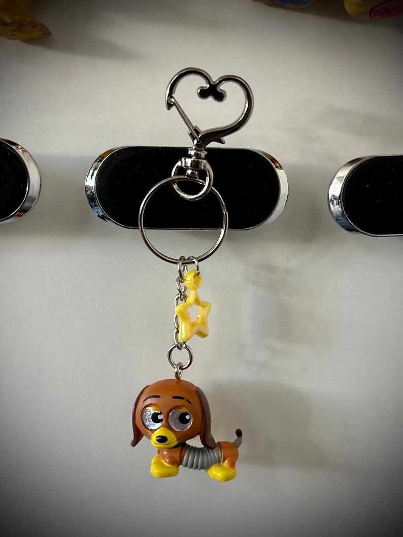Disney Doorables Keychain slinky Dog Etsy