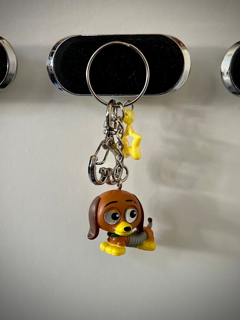 Disney Doorables Keychain slinky Dog Etsy