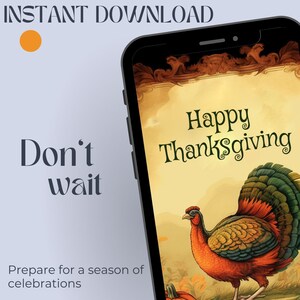 Thanksgiving-Dinner-Einladung, Lasst uns Danke-Einladungs-Vorlage, Thanksgiving-Einladung, druckbare Thanksgiving-Einladung, Friendsgiving geben