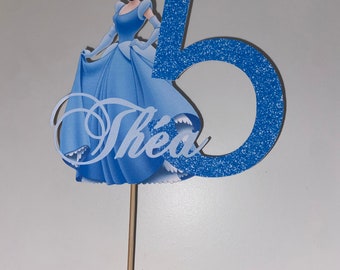 Cake topper Cendrillon