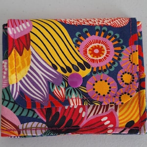 Wallet/Card/Purse - Colourful Floral