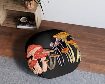 Oreiller champignon, Oreillers de sol, Coussins de sol, Assise au sol, Oreiller de lecture, Oreillers esthétiques, Coussin d'assise, Coussin de chaise, Pouf