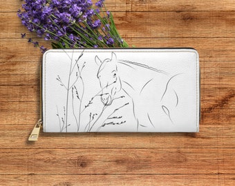 Horse Stuff, Boho Wallet, Cute Wallet, Horse Wallet, Horse Lover Gift, Long Live Cowgirls, Cowgirl Wallet, Equestrian Wallet, Women's Wallet