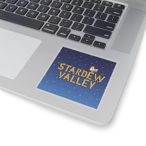Stardew Valley Stickers, Stardew Valley Merch, Stardew Valley Gift, Stardew Valley Decor