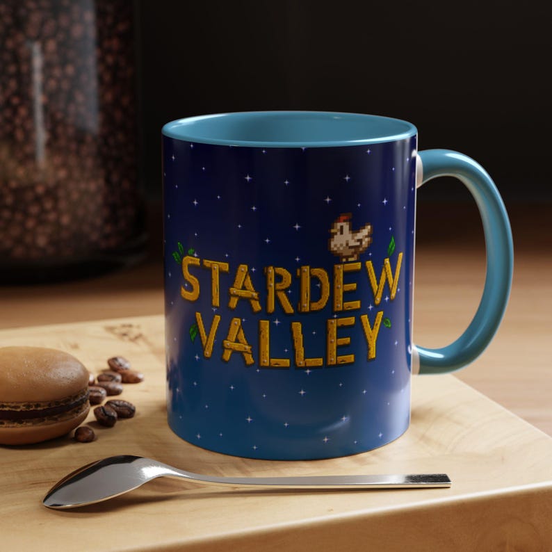 Stardew Valley Mug, Stardew Valley Merch, Stardew Valley Gift, Stardew Valley Decor, Stardew Valley Birthday image 2