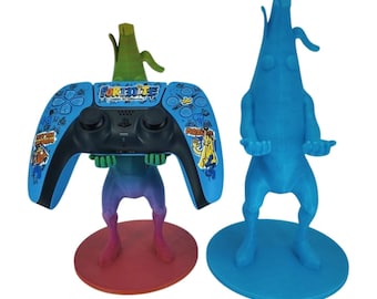 Support/support de manette banane pour accessoire de bureau PS5/Xbox-Gaming/présentoir personnalisé pour manettes