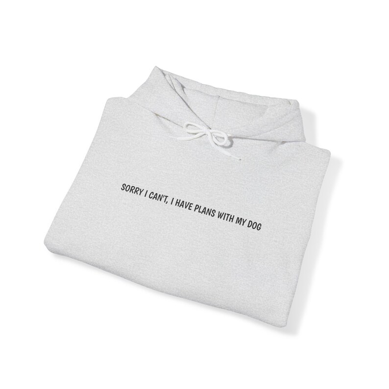 Sorry I Can't I Have Plans With My Dog Jumper Funny Dog Owner Gift Dog