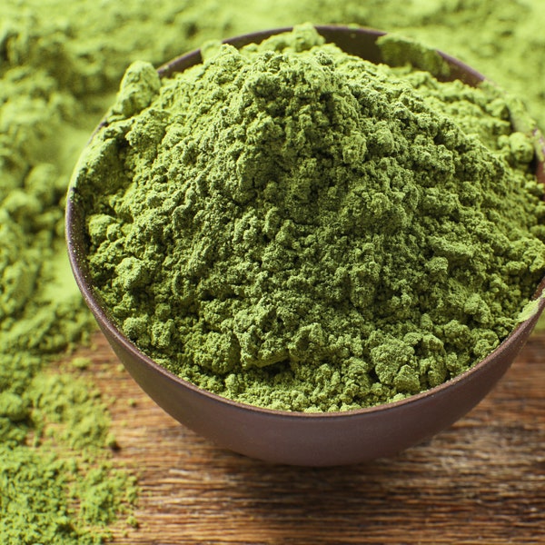 Matcha Green Tea Powder, Ceremonial Grade, High Quality, Vibrate Green Color