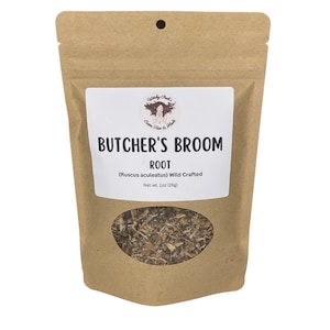Butcher's Broom Root Dried Pieces of Root a Bridge Between Worlds
