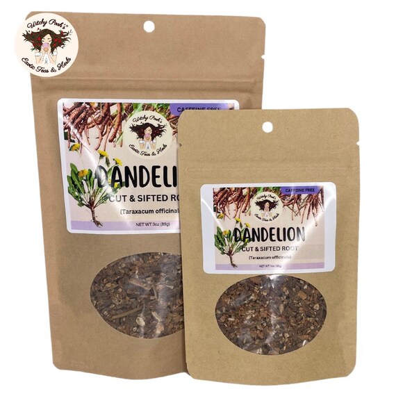 Racine De Pissenlit Séchée Coupée - 85g à 1.95kg, Taraxacum Officinale, Qualité Alimentaire