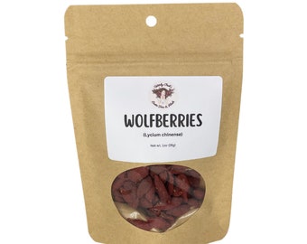 Wolfberries, Goji Berries, Whole Soft and Chewy Berry Snacks, Trail Mix