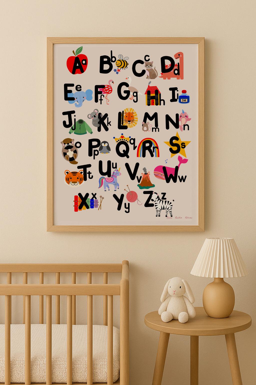 lettere dell'alfabeto per bambini carini 2810855 Arte vettoriale a Vecteezy