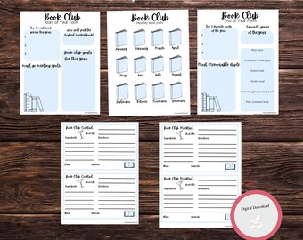 Book Club Journal Bundle