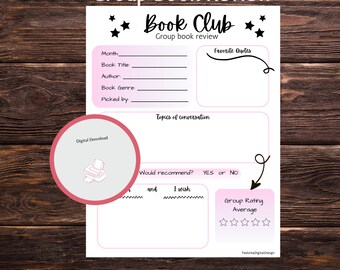 Book Club Group Review
