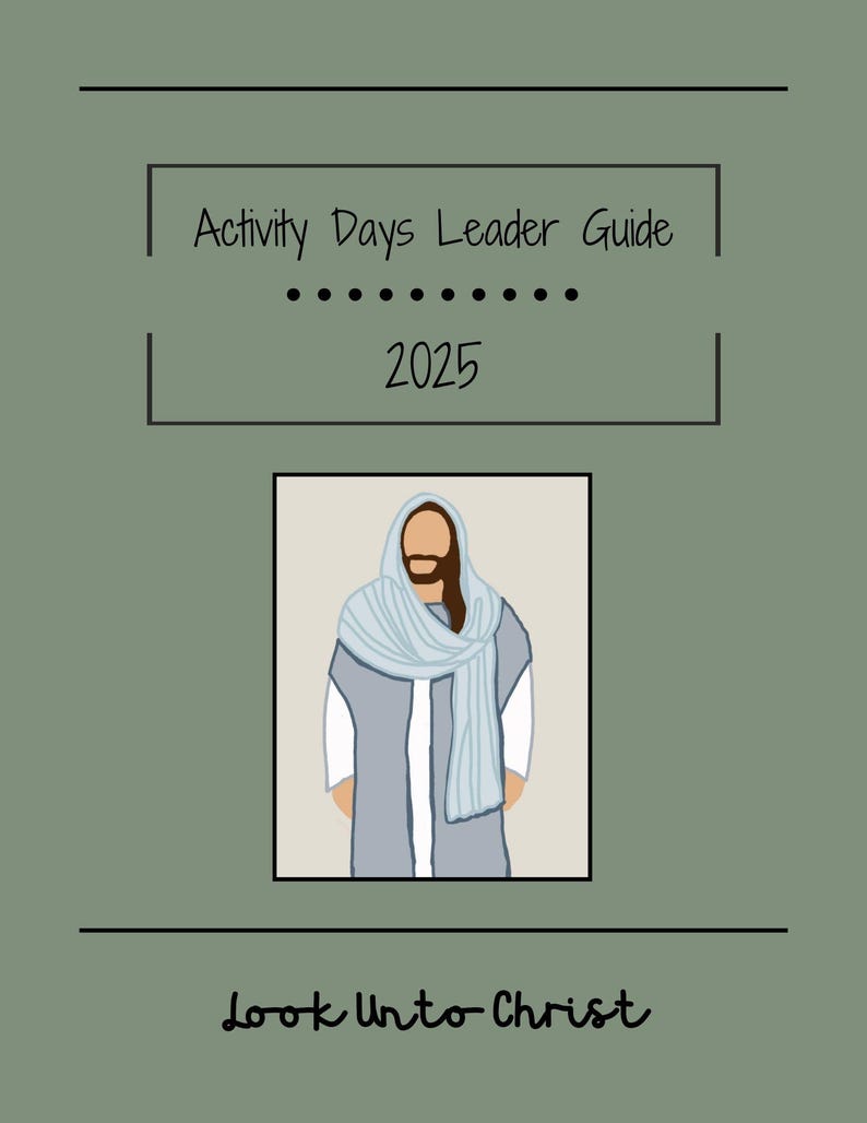 LDS Primary Activity Days Guide, LDS Primary Theme 2025, Children and ...