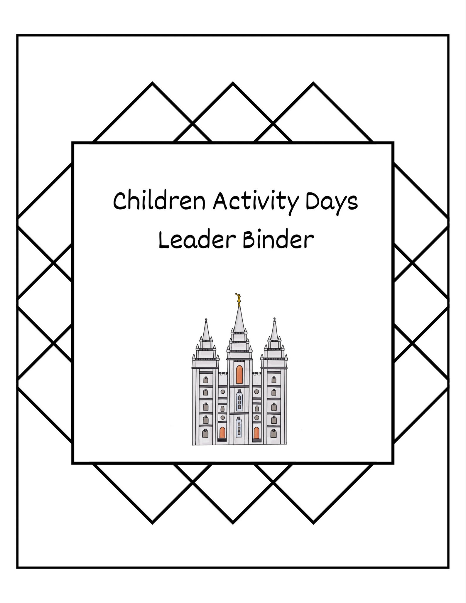 LDS Primary Activity Days Guide, LDS Primary Theme 2024, Children and ...
