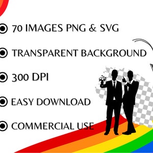 70 images png and svg, transparent background, 300 dpi, easy instant download, Commercial use.